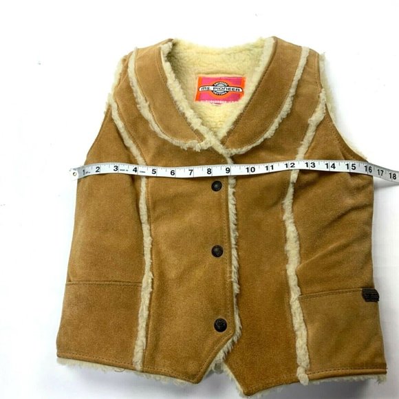 Vintage Ms. Pioneer Girls Lined Casual Vest Size 8 - Picture 9 of 9